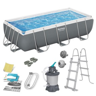 Basen ogrodowy stelażowy 404 x 201 x 100 cm 10w1 56442 Bestway Bestway