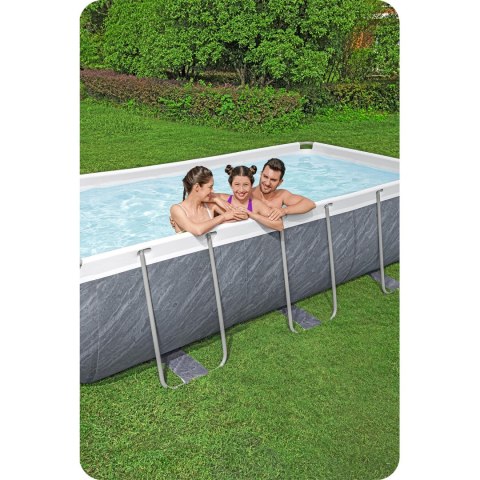 Basen ogrodowy stelażowy 404 x 201 x 100 cm 11w1 Bestway 56721 Bestway Basen ogrodowy stelażowy 404 x 201 x 100 cm 11w1 Bestway 56721 Bestway
