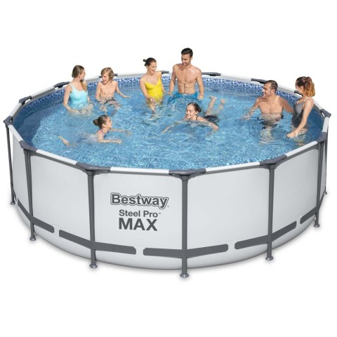 Basen ogrodowy stelażowy 457 x 122 cm 11w1 Bestway 56438 Bestway Basen ogrodowy stelażowy 457 x 122 cm 11w1 Bestway 56438 Bestway