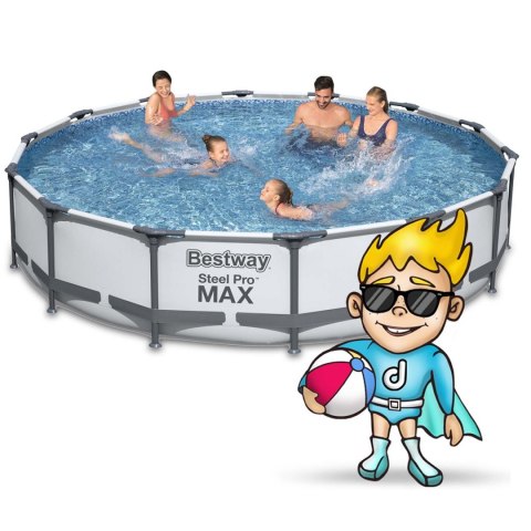 Basen stelażowy ogrodowy 457 x 107 cm 11w1 Bestway 56488 Bestway Basen stelażowy ogrodowy 457 x 107 cm 11w1 Bestway 56488 Bestway
