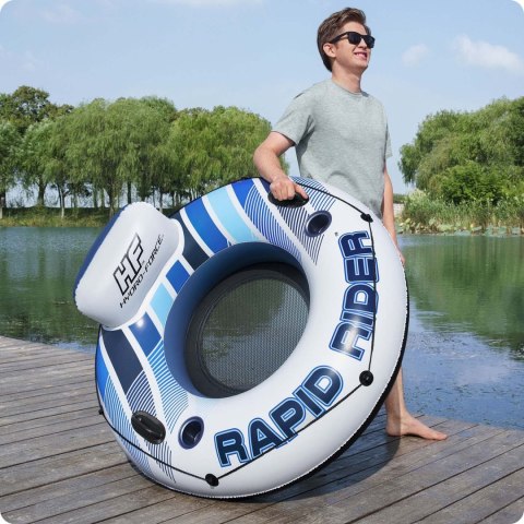 Koło do pływania Rapid Rider śr. 135 cm 2 uchwyty Bestway 43116 Bestway Koło do pływania Rapid Rider śr. 135 cm 2 uchwyty Bestway 43116 Bestway