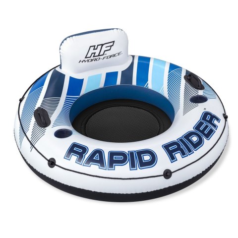 Koło do pływania Rapid Rider śr. 135 cm 2 uchwyty Bestway 43116 Bestway Koło do pływania Rapid Rider śr. 135 cm 2 uchwyty Bestway 43116 Bestway