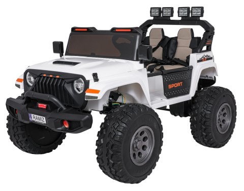 Pojazd Extreme Sport 4x4 Zmienna Wielkość Biały Pojazd Extreme Sport 4x4 Zmienna Wielkość Biały