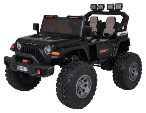 Pojazd Extreme Sport 4x4 Zmienna Wielkość Czarny Pojazd Extreme Sport 4x4 Zmienna Wielkość Czarny