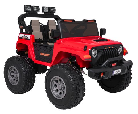 Pojazd Extreme Sport 4x4 Zmienna Wielkość Czerwony Pojazd Extreme Sport 4x4 Zmienna Wielkość Czerwony