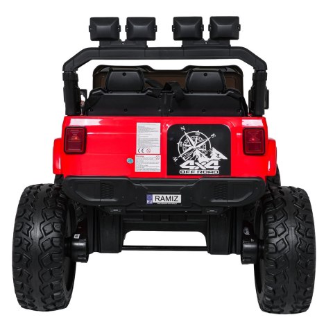 Pojazd Extreme Sport 4x4 Zmienna Wielkość Czerwony Pojazd Extreme Sport 4x4 Zmienna Wielkość Czerwony