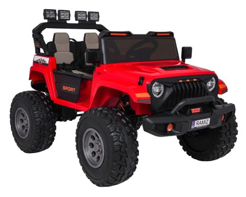 Pojazd Extreme Sport 4x4 Zmienna Wielkość Czerwony Pojazd Extreme Sport 4x4 Zmienna Wielkość Czerwony