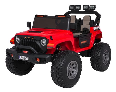 Pojazd Extreme Sport 4x4 Zmienna Wielkość Czerwony Pojazd Extreme Sport 4x4 Zmienna Wielkość Czerwony