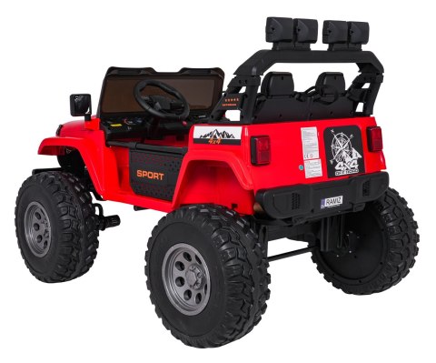 Pojazd Extreme Sport 4x4 Zmienna Wielkość Czerwony Pojazd Extreme Sport 4x4 Zmienna Wielkość Czerwony