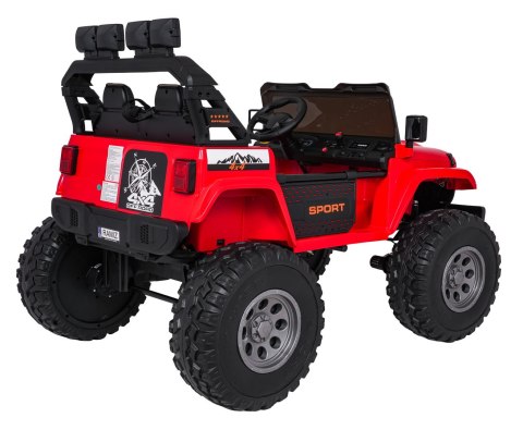 Pojazd Extreme Sport 4x4 Zmienna Wielkość Czerwony Pojazd Extreme Sport 4x4 Zmienna Wielkość Czerwony