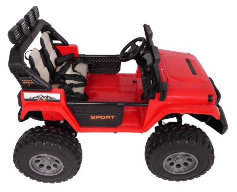 Pojazd Extreme Sport 4x4 Zmienna Wielkość Czerwony Pojazd Extreme Sport 4x4 Zmienna Wielkość Czerwony