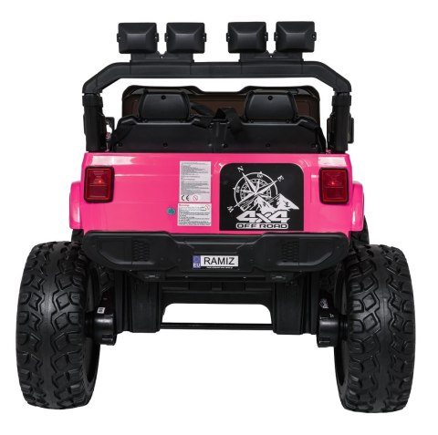 Pojazd Extreme Sport 4x4 Zmienna Wielkość Różowy Pojazd Extreme Sport 4x4 Zmienna Wielkość Różowy