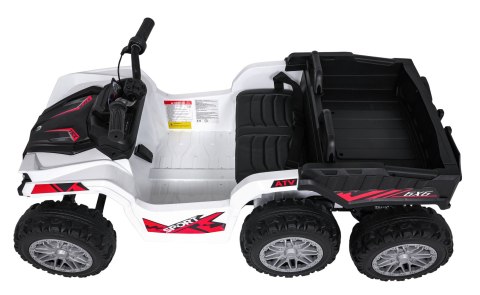 Pojazd Quad Sport TX ATV Biały Pojazd Quad Sport TX ATV Biały