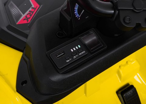 Pojazd Quad Sport TX ATV Żółty Pojazd Quad Sport TX ATV Żółty