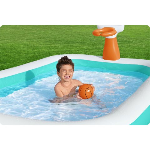 Basen dmuchany Dunk'N Splash 251 x 168 x 102 cm Bestway 54445 Bestway Basen dmuchany Dunk'N Splash 251 x 168 x 102 cm Bestway 54445 Bestway