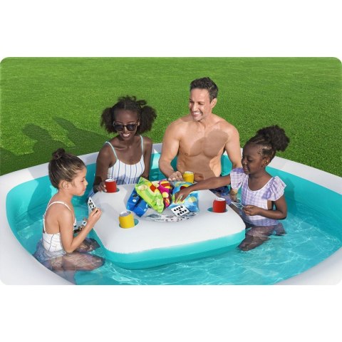 Basen dmuchany Sippin' Summer 218 x 218 x 48 cm Bestway 54446 Bestway Basen dmuchany Sippin' Summer 218 x 218 x 48 cm Bestway 54446 Bestway