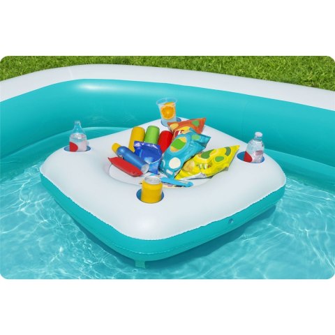 Basen dmuchany Sippin' Summer 218 x 218 x 48 cm Bestway 54446 Bestway Basen dmuchany Sippin' Summer 218 x 218 x 48 cm Bestway 54446 Bestway