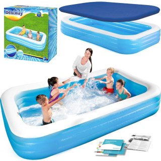 Basen dmuchany rodzinny 305 x 183 x 56 cm 2w1 Bestway 54009 Bestway