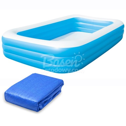 Basen dmuchany rodzinny 305 x 183 x 56 cm 2w1 Bestway 54009 Bestway Basen dmuchany rodzinny 305 x 183 x 56 cm 2w1 Bestway 54009 Bestway