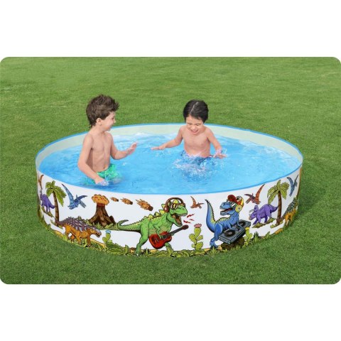 Basen ogrodowy dla dzieci dinozaur 183 x 38 cm Bestway 55022 Bestway Basen ogrodowy dla dzieci dinozaur 183 x 38 cm Bestway 55022 Bestway