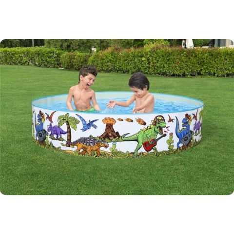 Basen ogrodowy dla dzieci dinozaur 183 x 38 cm Bestway 55022 Bestway Basen ogrodowy dla dzieci dinozaur 183 x 38 cm Bestway 55022 Bestway