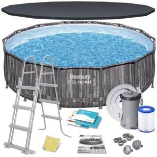Basen ogrodowy stelażowy 427 x 107 cm 11w1 Bestway 5614Z Bestway