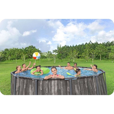 Basen ogrodowy stelażowy 427 x 107 cm 11w1 Bestway 5614Z Bestway Basen ogrodowy stelażowy 427 x 107 cm 11w1 Bestway 5614Z Bestway