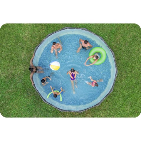 Basen ogrodowy stelażowy 427 x 107 cm 11w1 Bestway 5614Z Bestway Basen ogrodowy stelażowy 427 x 107 cm 11w1 Bestway 5614Z Bestway