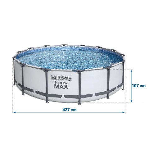 Basen ogrodowy stelażowy 427 x 107 cm 19w1 Bestway 56950 Bestway Basen ogrodowy stelażowy 427 x 107 cm 19w1 Bestway 56950 Bestway