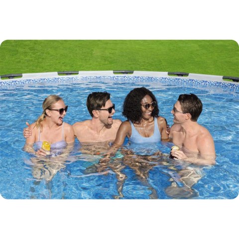 Basen ogrodowy stelażowy 457 x 122 cm 18w1 Bestway 56438 + maszyna do baniek GRATIS Bestway Basen ogrodowy stelażowy 457 x 122 cm 18w1 Bestway 56438 + maszyna do baniek GRATIS Bestway