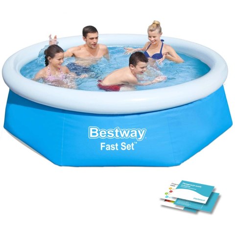 Basen rozporowy 244 x 61 cm Bestway 57448 Bestway Basen rozporowy 244 x 61 cm Bestway 57448 Bestway