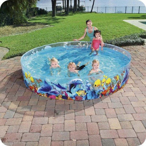 Basen rozporowy dla dzieci rybki 244x46cm Bestway 55031 Bestway Basen rozporowy dla dzieci rybki 244x46cm Bestway 55031 Bestway