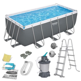 Basen stelażowy ogrodowy 412 x 201 x 122 cm 10w1 BESTWAY 56457N Bestway