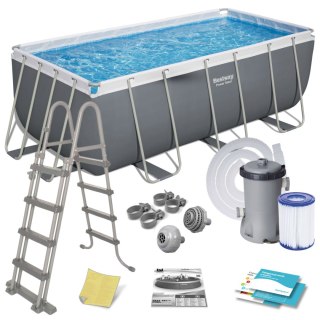 Basen stelażowy ogrodowy 412 x 201 x 122 cm 11w1 Bestway 56456N Bestway