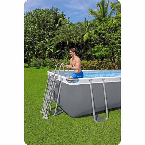 Basen stelażowy ogrodowy 488 x 244 x 122 cm 11w1 Bestway 56671N Bestway Basen stelażowy ogrodowy 488 x 244 x 122 cm 11w1 Bestway 56671N Bestway