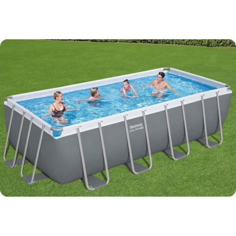 Basen stelażowy ogrodowy 488 x 244 x 122 cm 11w1 Bestway 56671N Bestway Basen stelażowy ogrodowy 488 x 244 x 122 cm 11w1 Bestway 56671N Bestway