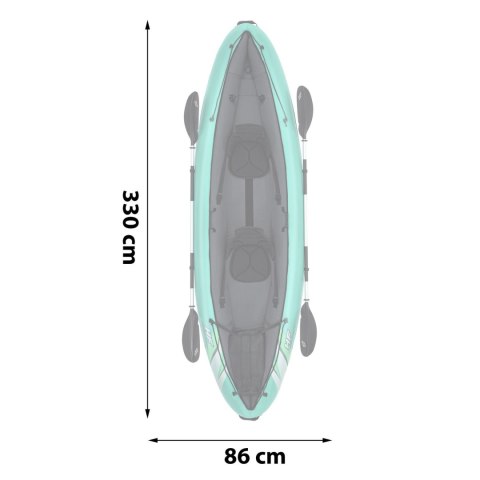 Kajak Hydro-Force Ventura X2 Bestway 65052 Bestway Kajak Hydro-Force Ventura X2 Bestway 65052 Bestway