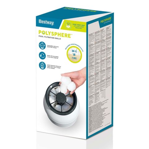 Kulki filtracyjne do pompy piaskowej Bestway 58475 Bestway Kulki filtracyjne do pompy piaskowej Bestway 58475 Bestway