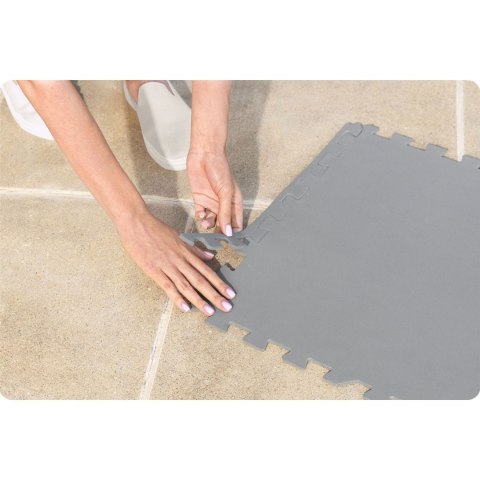 Mata piankowa pod SPA puzzle 50 x 50 cm 16 szt Bestway 60334 Bestway Mata piankowa pod SPA puzzle 50 x 50 cm 16 szt Bestway 60334 Bestway