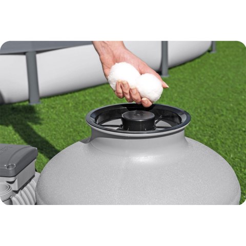 Pompa piaskowa 11355 L/h + Piasek 50kg Bestway Bestway