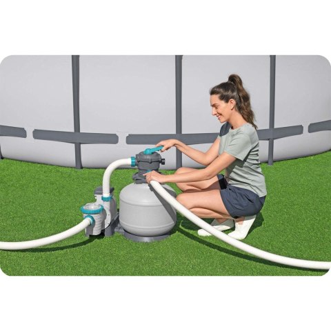 Pompa piaskowa 11355 L/h + Piasek 50kg Bestway Bestway