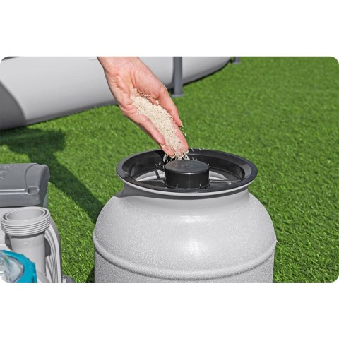 Pompa piaskowa 6056 l/h Bestway 58497 +piasek 25kg Bestway