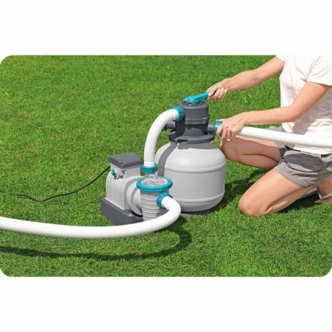 Pompa piaskowa 8327 l/h Bestway 58499 +piasek 25kg Bestway Pompa piaskowa 8327 l/h Bestway 58499 +piasek 25kg Bestway
