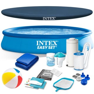 Basen ogrodowy rozporowy 457 x 84 cm 15w1 INTEX 28158 Intex