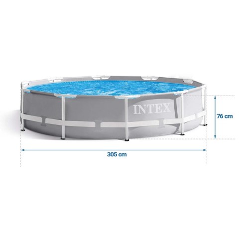 Basen ogrodowy stelażowy 305 x 76 cm 15w1 INTEX 26702 Intex Basen ogrodowy stelażowy 305 x 76 cm 15w1 INTEX 26702 Intex