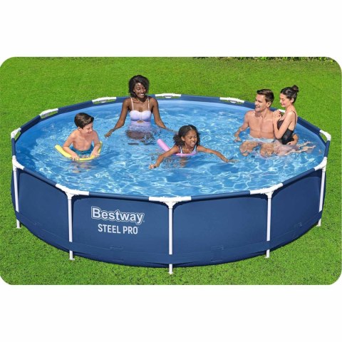 Basen ogrodowy stelażowy 366 x 76 cm 16w1 Bestway 56681 Bestway Basen ogrodowy stelażowy 366 x 76 cm 16w1 Bestway 56681 Bestway