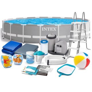 Basen ogrodowy stelażowy 549 x 122 cm 18w1 INTEX 26732 Intex