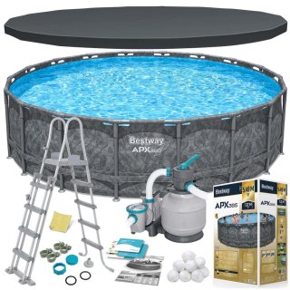 Basen ogrodowy stelażowy 549 x 132 cm 11w1 Bestway 561KC Bestway