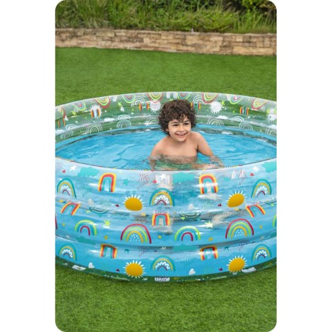 Basenik dmuchany dla dzieci 170x53 cm Bestway 51048 Bestway Basenik dmuchany dla dzieci 170x53 cm Bestway 51048 Bestway