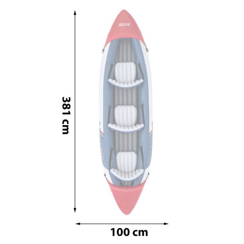 Kajak Hydro-Force Rapid X3 Bestway 65132 Bestway Kajak Hydro-Force Rapid X3 Bestway 65132 Bestway